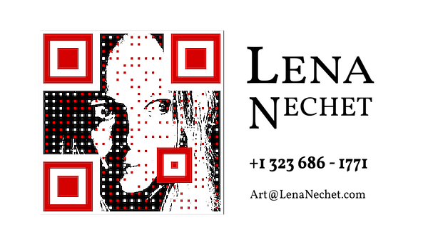 Lena Nechet.com QR Code