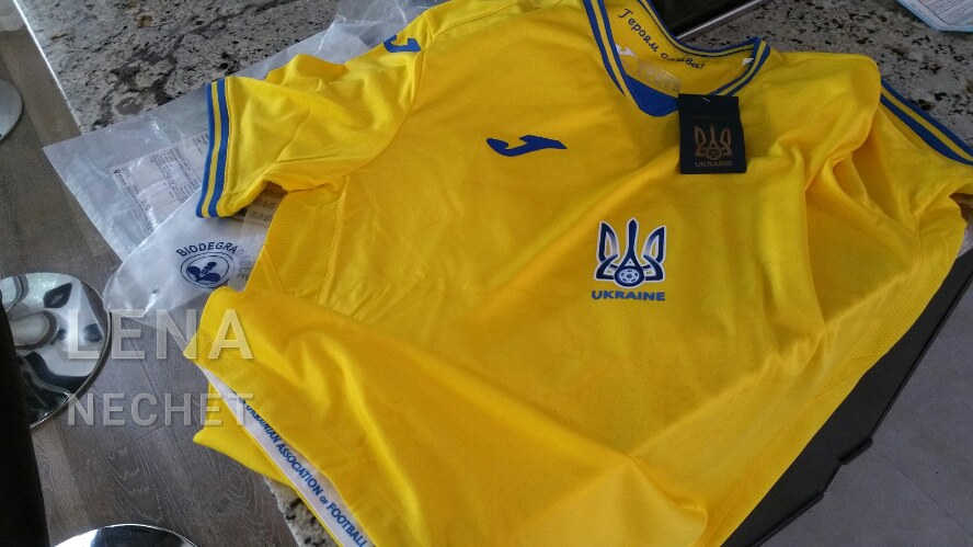 Ukrainian Asossiation Of Football T Shirt Crimea Lena Nechet