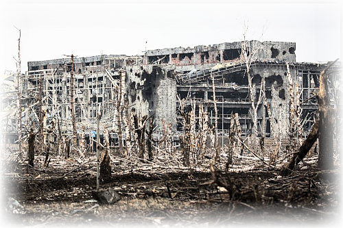 donetsk airport destroyed