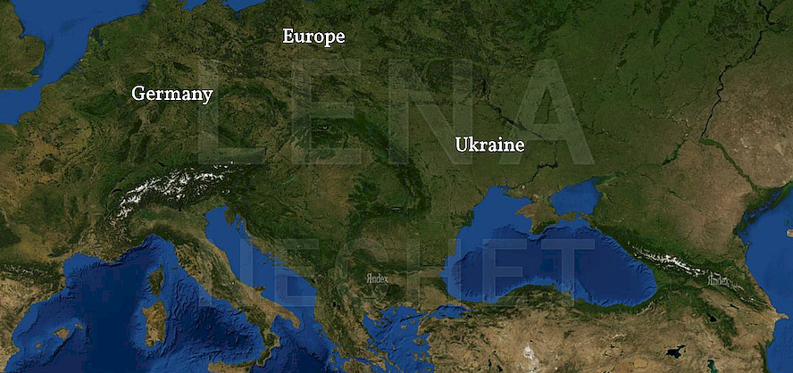 map europe germany ukraine lena nechet