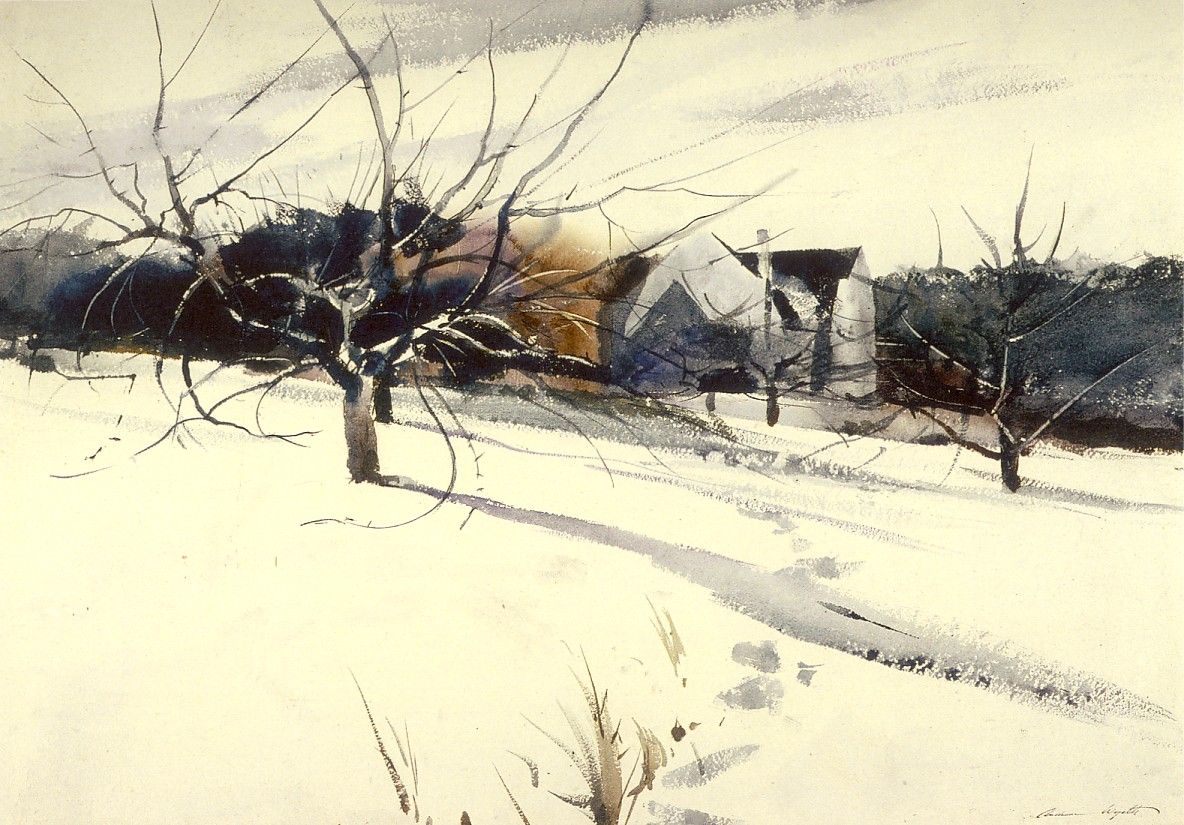 andrew wyeth my fathers studio